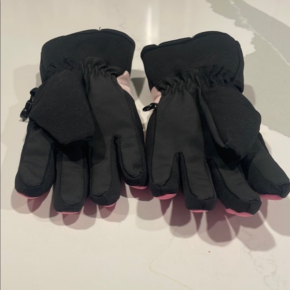 Pink and light Pink Winter Gloves - Picture 4 of 7